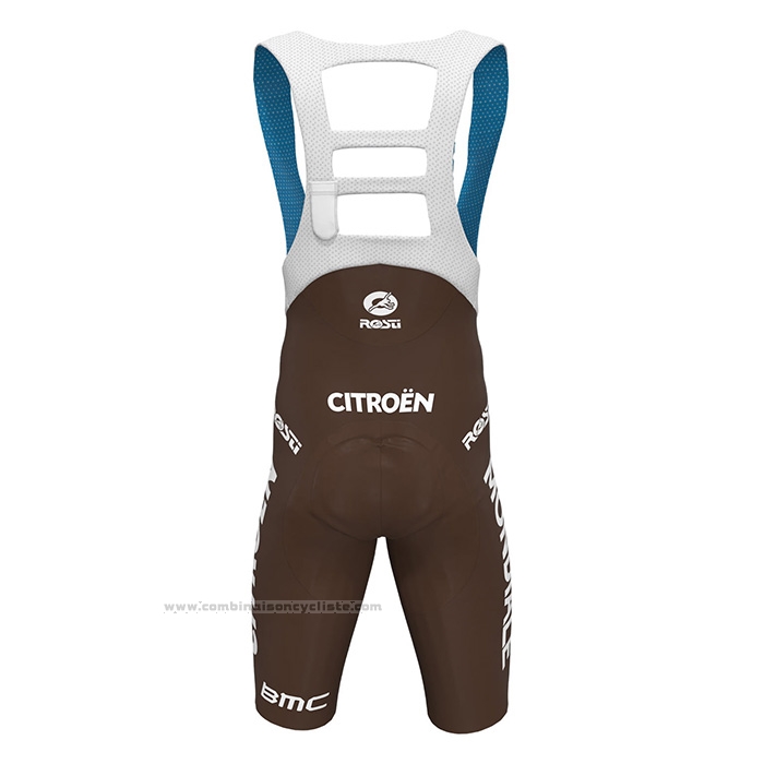 2022 Maillot Cyclisme Ag2r La Mondiale Blanc Manches Courtes et Cuissard